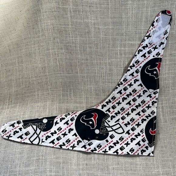 Houston Texans Dog Bandana-Size S - Picture 5 of 6